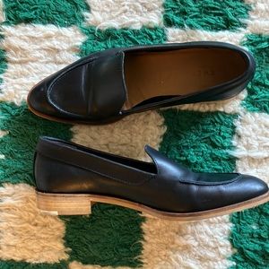 Everlane Navy Loafers